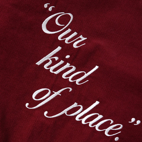 Sabbatical Forrest Varsity Jacket Sapphire Red