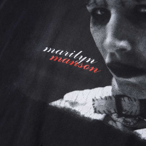 Vintage 1997 Marilyn Manson 'There's No Time To Discriminate' T-Shirt