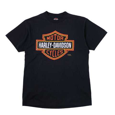Vintage 1991 Harley-Davidson Logo 3D Emblem T-Shirt