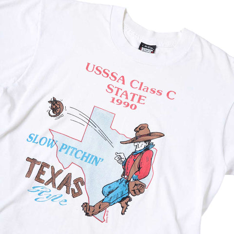 Vintage 1990 USSSA Class C State T-Shirt