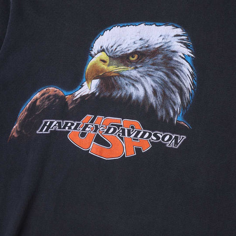 Vintage 1992 Harley-Davidson USA Hal's Milwaukee T-Shirt