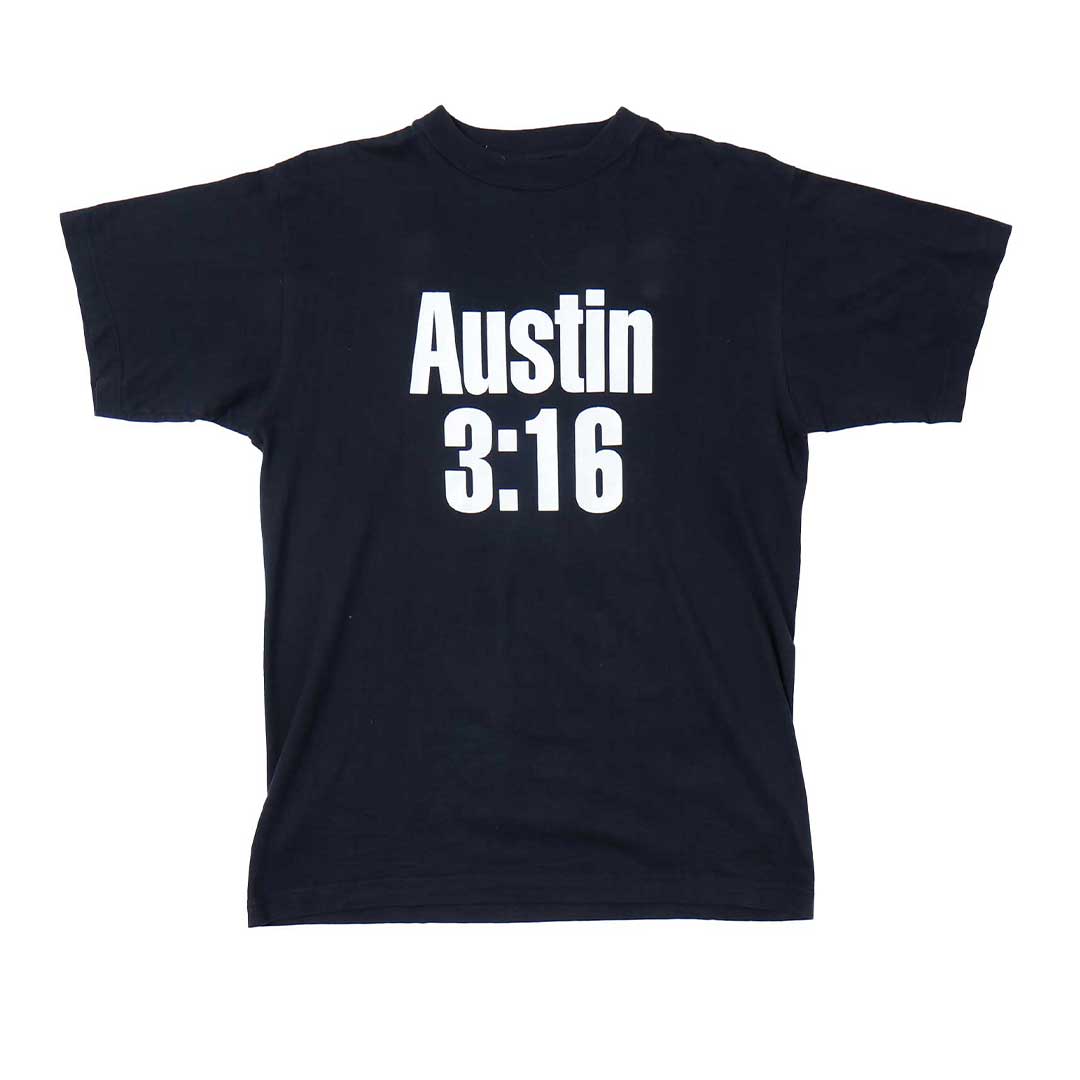 00s Vintage Steve Austin 3:16 Tシャツ-