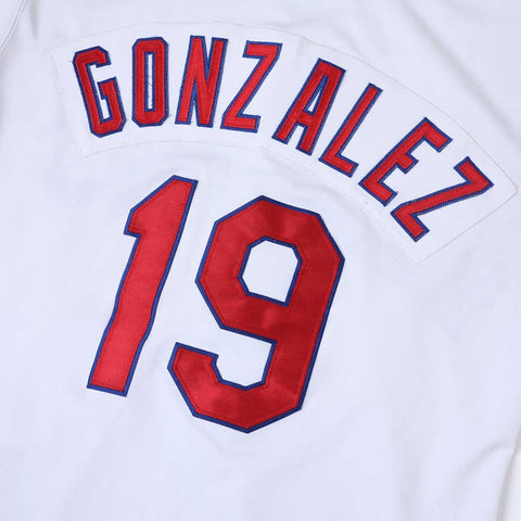Vintage Texas Rangers MLB #19 Juan Gonzalez Jersey Russel Athletic