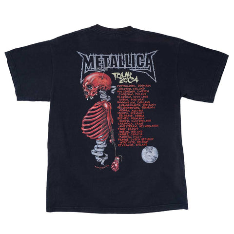 Vintage 2004 Metallica 'Madly In Anger' T-Shirt