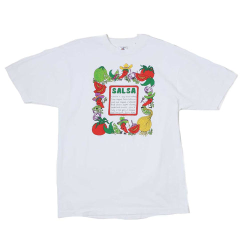 Vintage 90s Salsa Recipe T-Shirt
