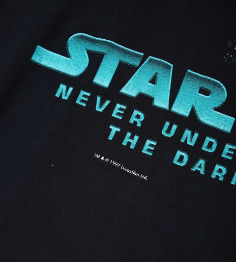 Vintage 1997 Star Wars 'Never Underestimate The Dark Side' T-Shirt