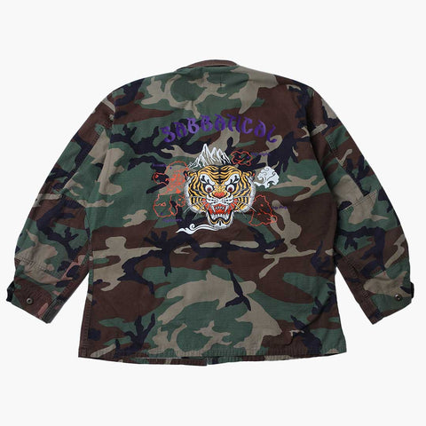 Sabbatical Recycle Program Army Camo Jacket 'Kirschner'