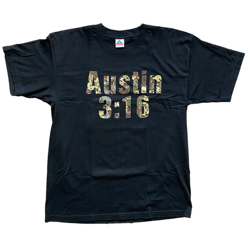 Vintage 1998 WWF Steve Austin 'Austin 3:16' T-Shirt