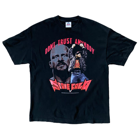 Vintage 2002 Steve Austin 'Don't Trust Anybody' T-Shirt