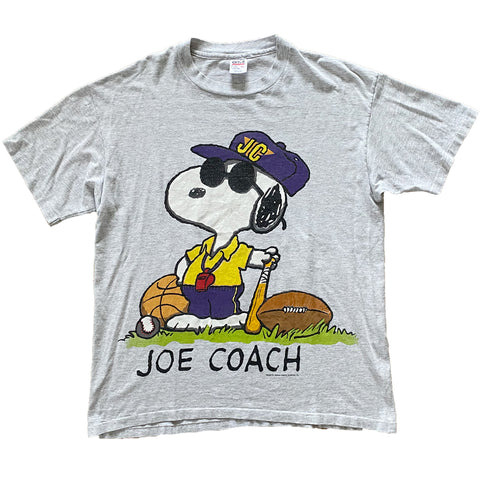 Vintage 90s Peanuts 'Joe Coach' T-Shirt