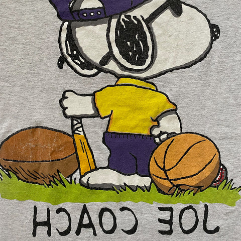 Vintage 90s Peanuts 'Joe Coach' T-Shirt