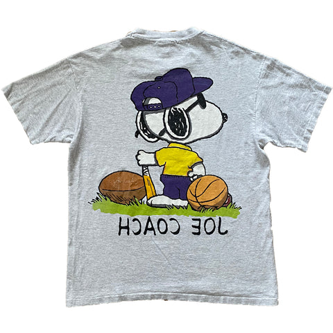 Vintage 90s Peanuts 'Joe Coach' T-Shirt