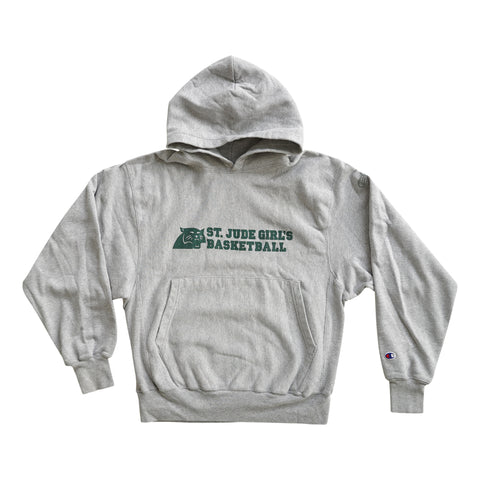 Vintage 90s St. Jude Girl's Basketball Hoodie