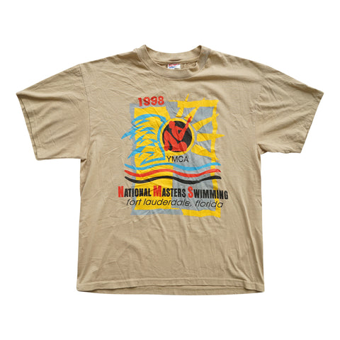Vintage 1998 YMCA National Masters Swimming T-Shirt