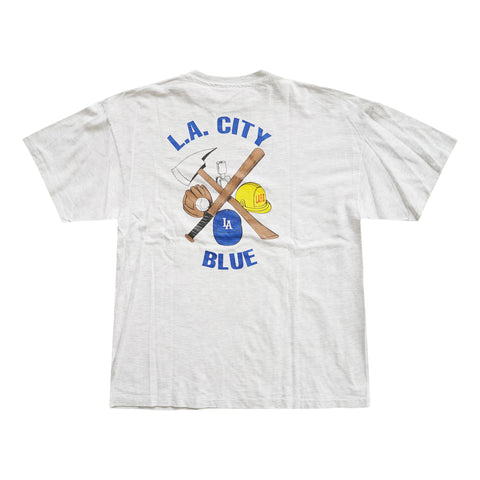 Vintage 90s L.A.F.D. 'LA City Blue' T-Shirt