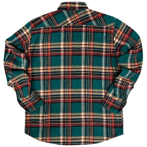 Sabbatical Recycle Program Flannel Green Multi