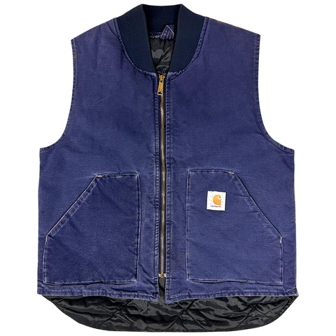 Vintage 1993 Carhartt Liner Vest Navy