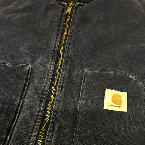 Vintage 1993 Carhartt Liner Vest Navy