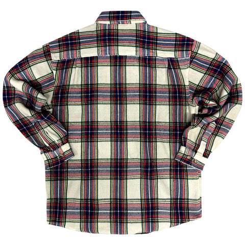 Sabbatical Recycle Program Flannel White Multi