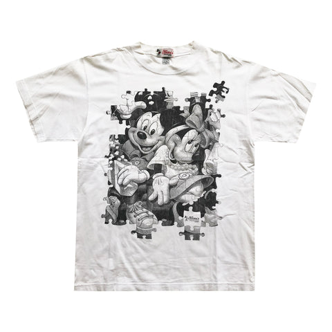 Vintage 90s Disney Mickey & Mini Mouse T-Shirt