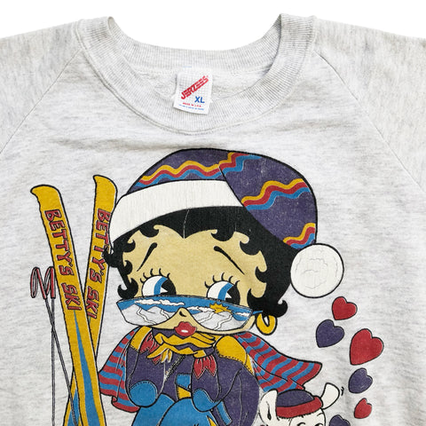Vintage 90s Betty Boop 'Betty's Ski' Sweater