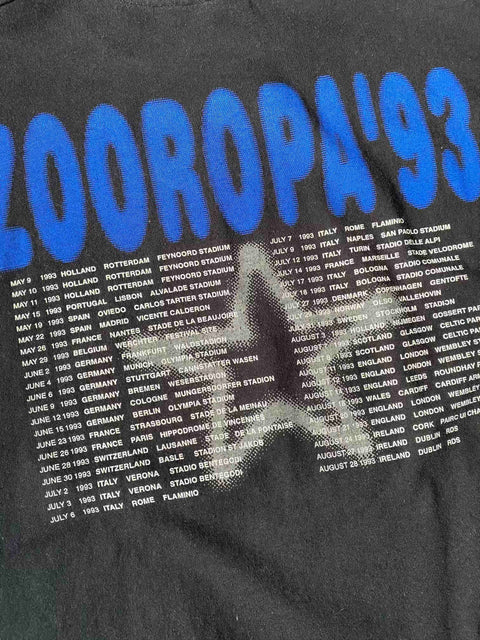 Vintage 1993 U2 'Zooropa' T-Shirt