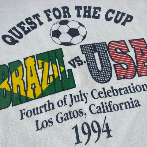 Vintage 1994 Brazil VS. USA 'Quest For The Cup'