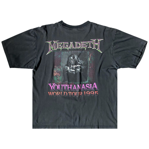 Vintage 1995 Megadeth 'Youthanasia' T-Shirt