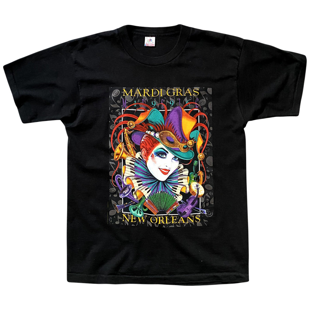 MARDI GRAS 99 Tシャツ バンドT Vintage 1996 Mardi Gras New Orleans T-Shirt – Sabbatical Vintage