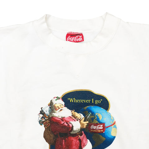 Vintage 1997 Coca-Cola 'Wherever I Go' Sweater