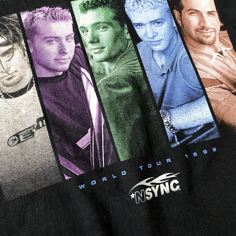 Vintage 1998 'N Sync World Tour T-Shirt