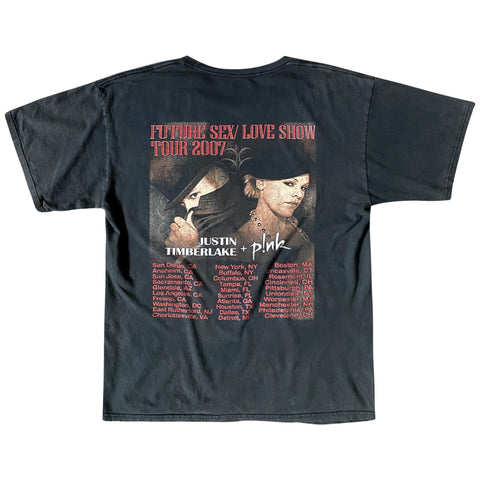 Vintage 2007 Justin Timberlake 'Future Sex/Love Tour' T-Shirt