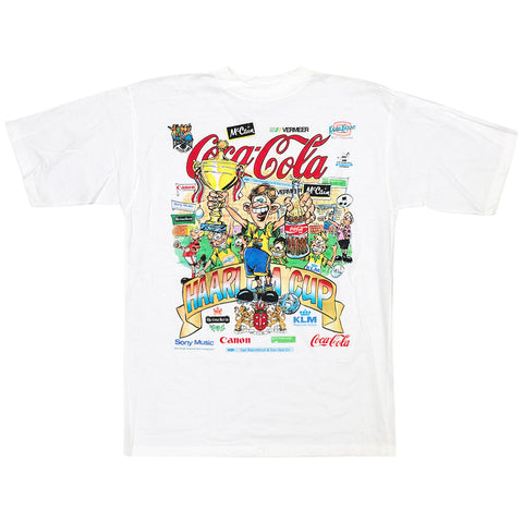 Vintage 90s Coca-Cola 'Haarlem Cup' T-Shirt