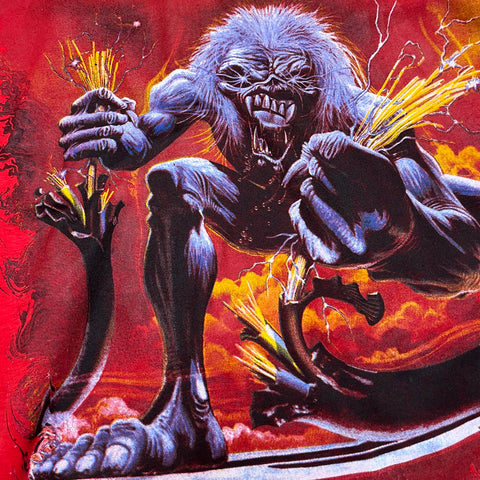 Vintage 90s Iron Maiden 'Real Live Tour' T-Shirt