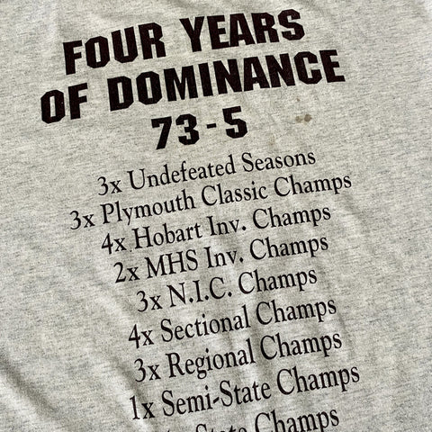 Vintage 90s Mishawaka Wrestling T-Shirt