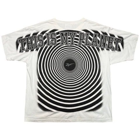 Vintage 90s Reebok 'This Is My Planet' T-Shirt