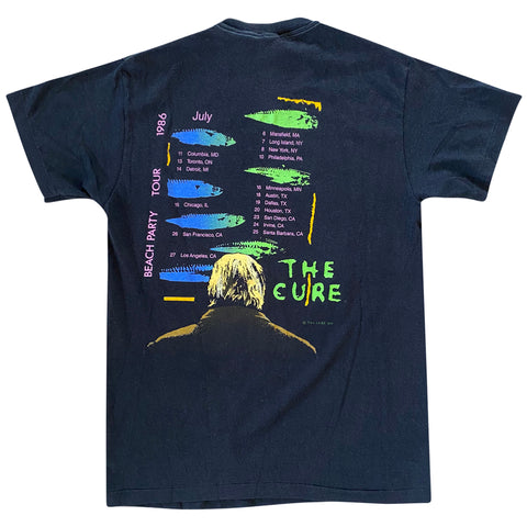 Vintage 1986 The Cure 'Beach Party Tour' T-Shirt