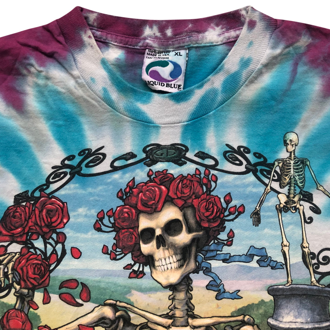 Grateful Dead Vintage 30th Anniversary Tie Dye T-Shirt XL