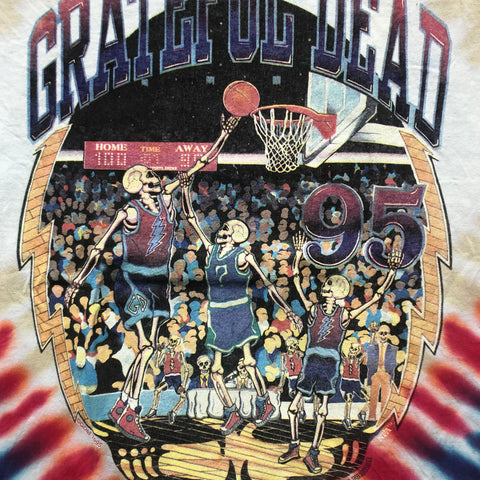Vintage 1995 Grateful Dead 'Basketball' T-Shirt