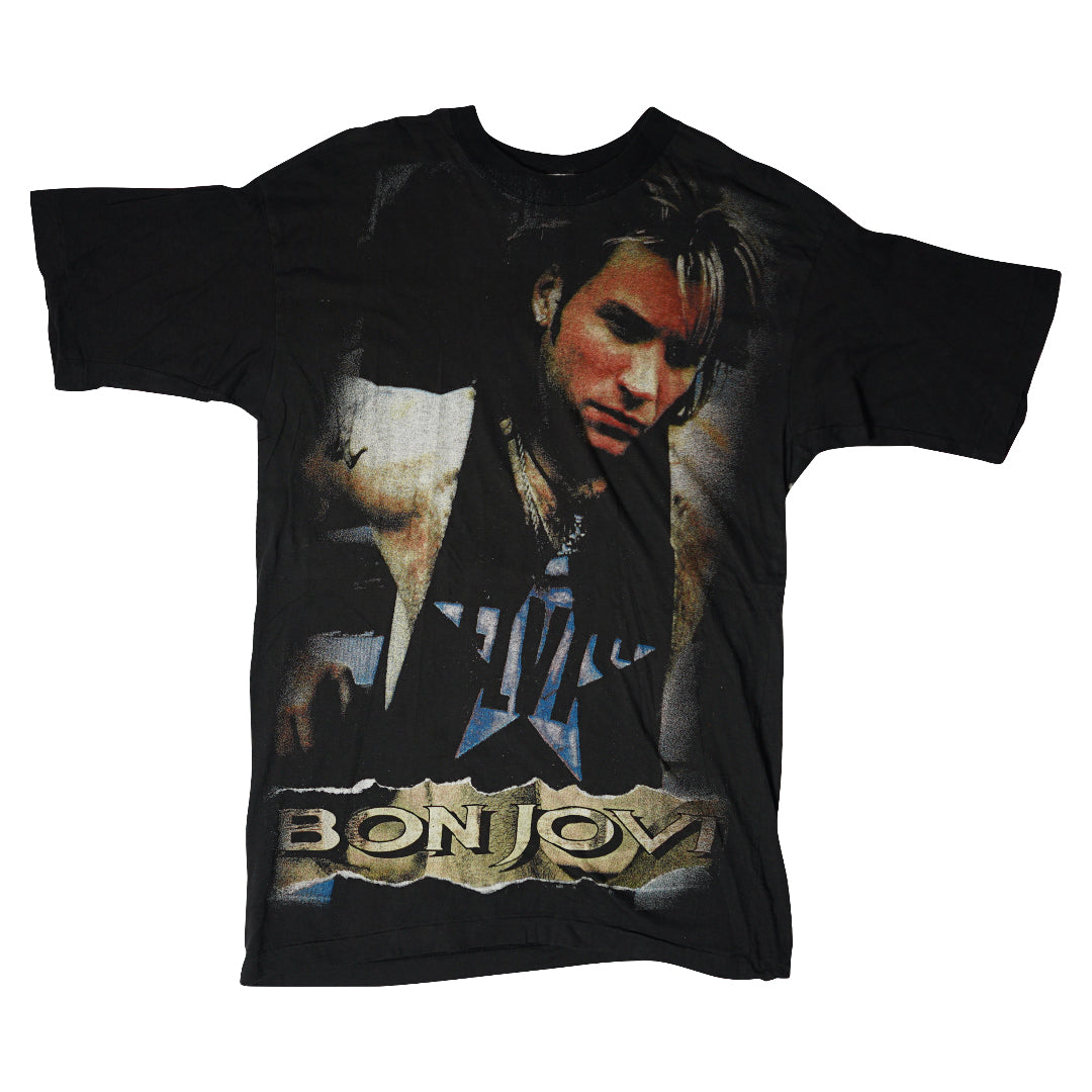 Vintage 90s Bon Jovi 'Keep The Faith' T-Shirt – Sabbatical Vintage