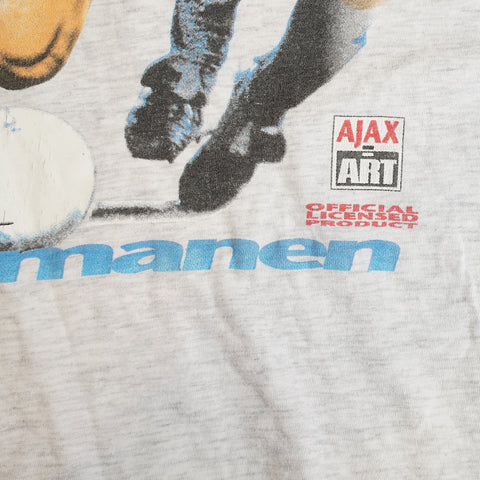 Vintage 90s Ajax 'Jari Litmanen' T-Shirt