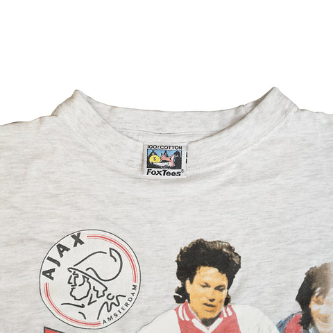 Vintage 90s Ajax 'Jari Litmanen' T-Shirt