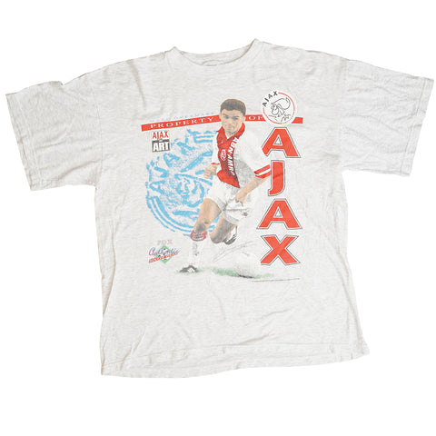 Vintage 90s Ajax 'Marc Overmars' T-Shirt