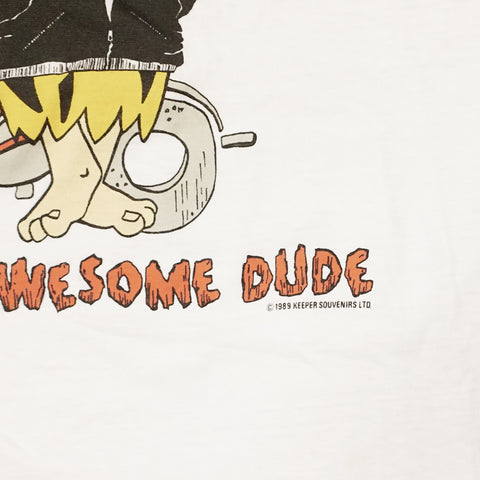 Vintage 1989 Flintstones 'B.A.D.' T-Shirt