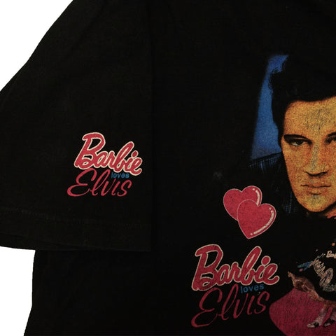 Vintage 90s Barbie Loves Elvis T-Shirt