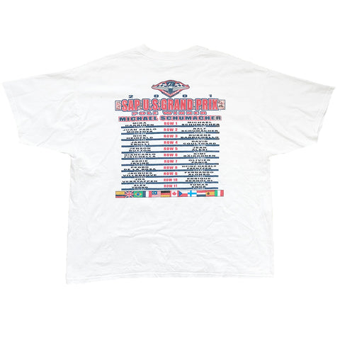 Vintage 2001 SAP U.S. Grand Prix T-shirt