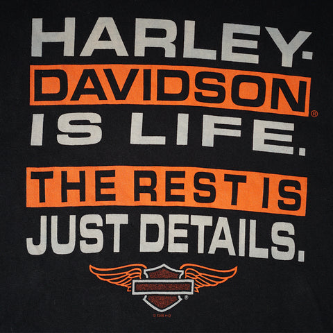Vintage 1998 Harley-Davidson 'Downtown Seattle' T-Shirt