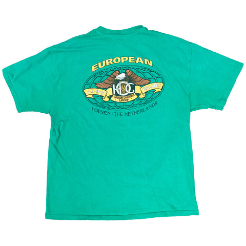 Vintage 1993 Harley Davidson European Hog Rally T-shirt