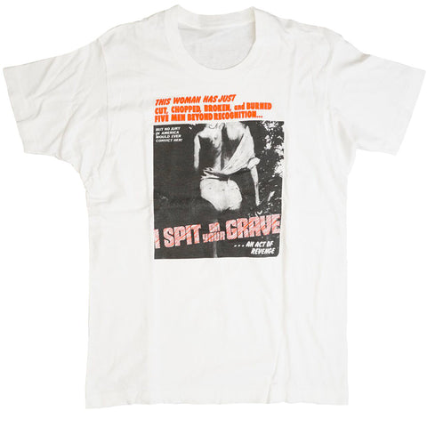 Vintage 80s I Spit On Your Grave T-Shirt