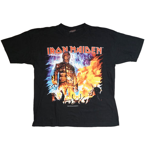 Vintage 2000 Iron Maiden 'The Wicker Man' T-Shirt